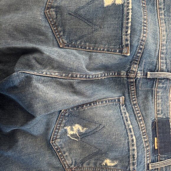 MOTHER Superior High Waisted Rider Skimp in Playing with Scissors size 30 - Picture 5 of 13